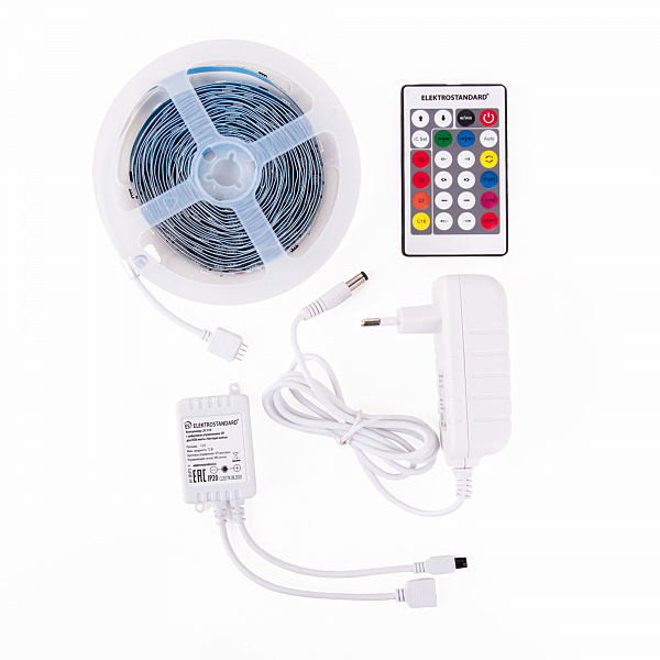 LED лента 12V 7,2W IP20 Набор светодиодной ленты 5m 7,2W IP20 RW Бегущая волна (SLS 01 CWWW IP 20) a049848