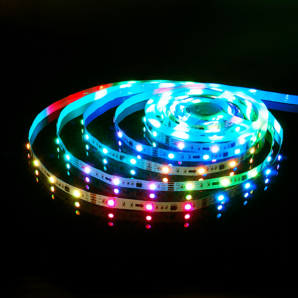 LED лента 12V 7,2W IP20 Набор светодиодной ленты 5m 7,2W IP20 RW Бегущая волна (SLS 01 CWWW IP 20) a049848