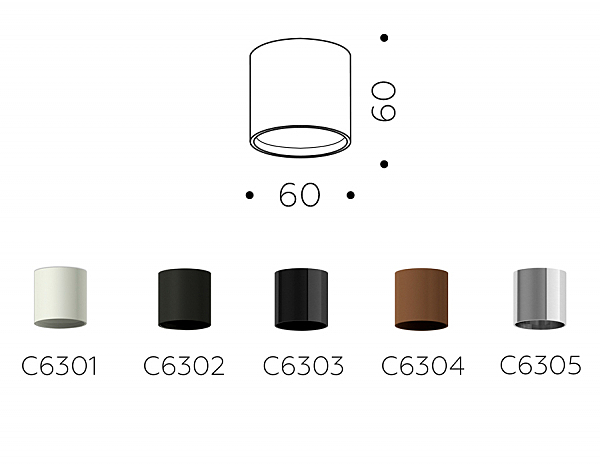 Накладной светильник Diy Spot C6301