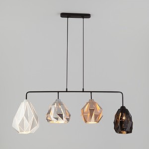 Светильник подвесной Moire 50090/4 черный