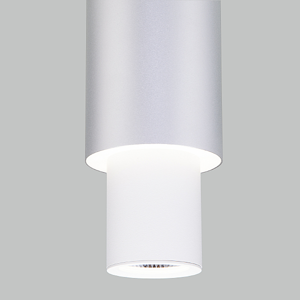 Светильник подвесной Bento 50204/1 LED белый/матовое серебро