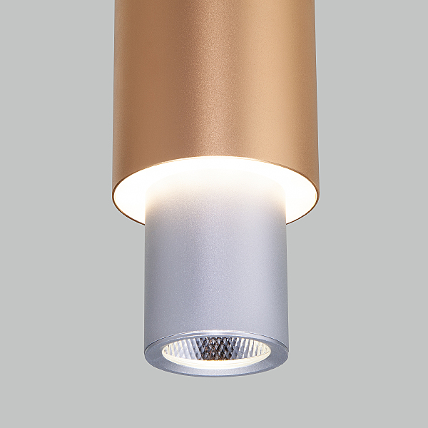 Светильник подвесной Bento 50204/1 LED матовое серебро/матовое золото