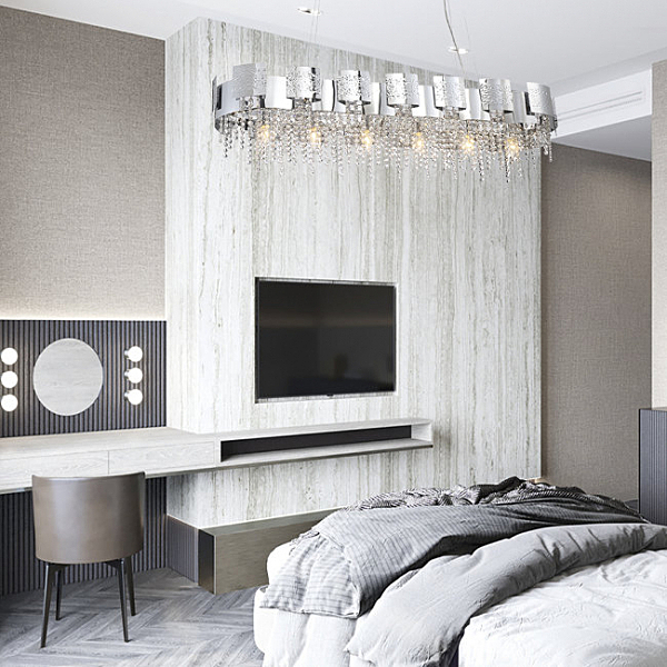 Подвесная люстра Britta LH3006/6PL-CLCR