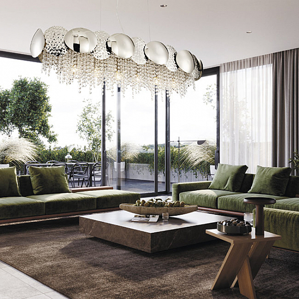 Подвесная люстра Tesiya LH3055/6PL-CLNL