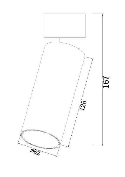 Светильник спот Focus Led C055CL-L12W3K