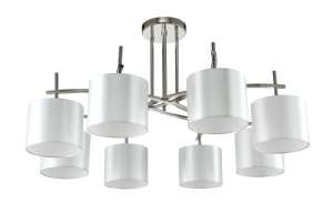 Потолочная люстра Sergio SERGIO PL8 NICKEL