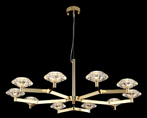 Подвесная люстра Rebeca REBECA SP10 GOLD