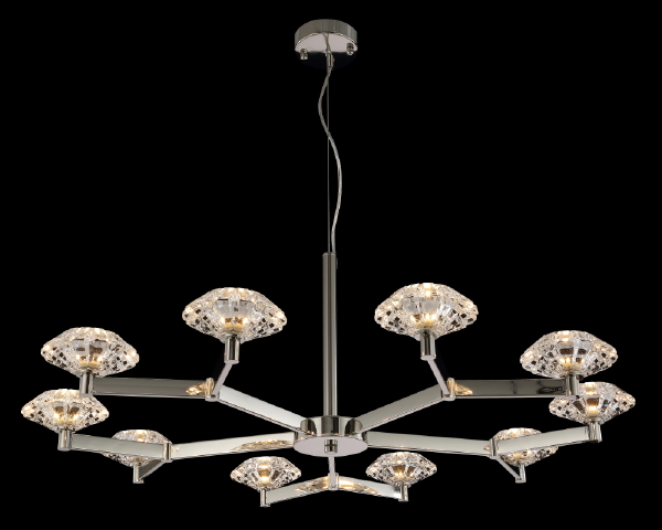Подвесная люстра Rebeca REBECA SP10 NICKEL