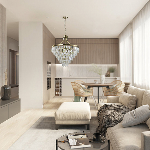 Подвесная люстра Novello LH0039/9P-CO-CL