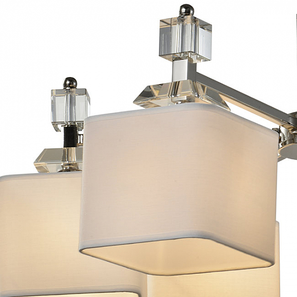 Потолочная люстра Vivien LH1038/6C-NK-WT