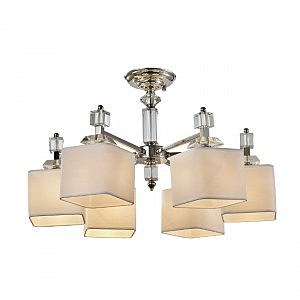 Потолочная люстра Vivien LH1038/6C-NK-WT