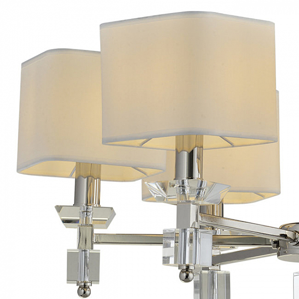 Подвесная люстра Vivien LH1038/6H-NK-WT