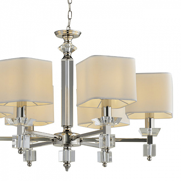 Подвесная люстра Vivien LH1038/6H-NK-WT