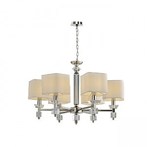 Подвесная люстра Vivien LH1038/6H-NK-WT