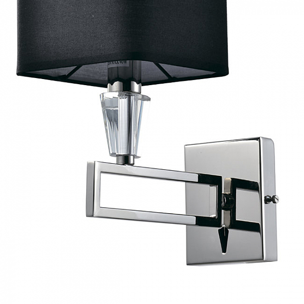 Настенное бра Alessandriya LH1057/1W-NK-BK