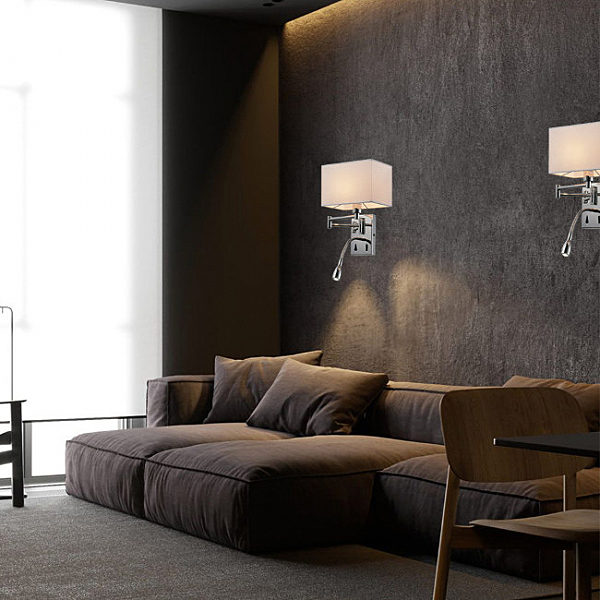 Настенное бра Lekko LH1058/1W-NK-WT