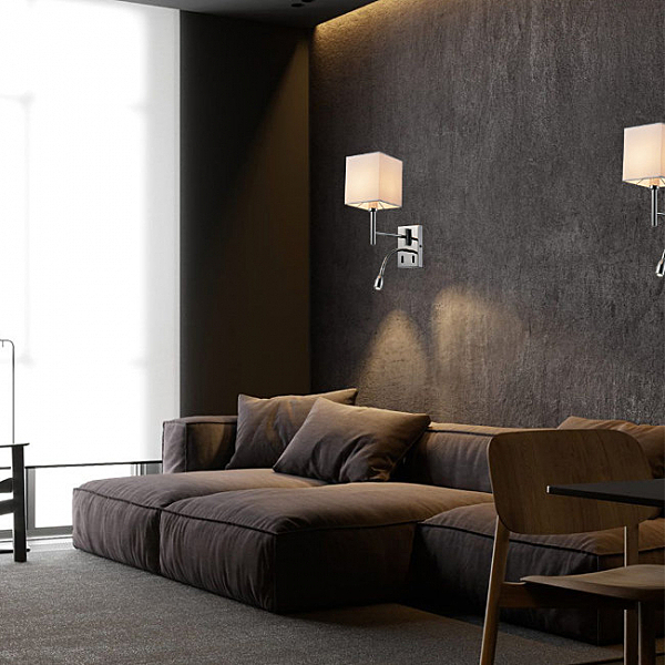 Настенное бра Torno LH1059/1W-NK-WT