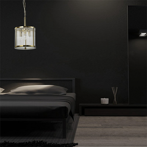 Подвесная люстра Lariana LH3038/3P-A-CO-CL