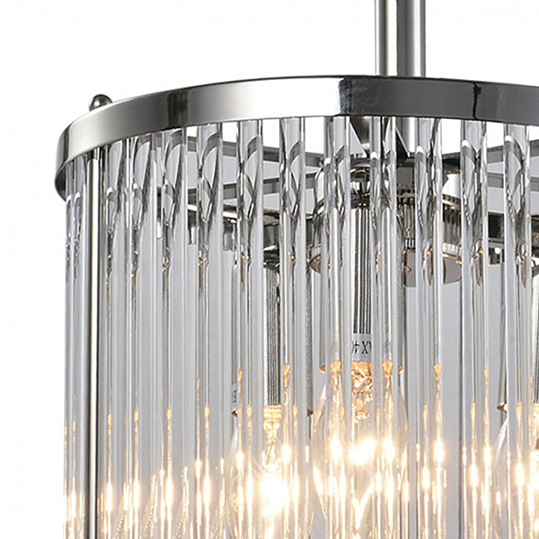 Подвесная люстра Lariana LH3038/3P-A-NK-CL