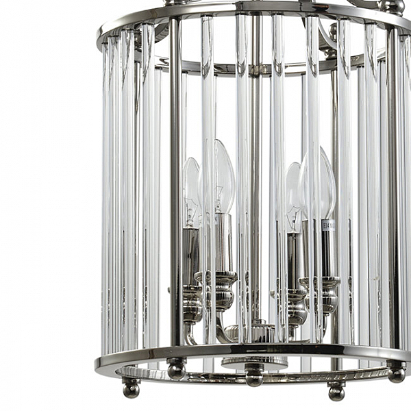 Подвесная люстра Lariana LH3038/4P-A-NK-CL