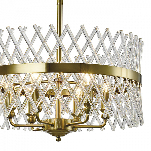 Подвесная люстра Baziano LH3040/6P-CO-CL