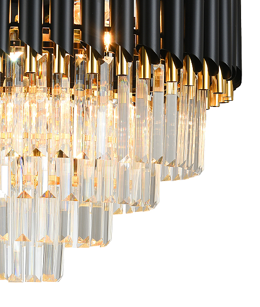 Подвесная люстра Darian DARIAN 76017/10C GOLD BLACK