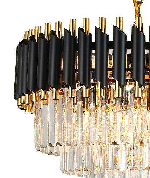 Подвесная люстра Darian DARIAN 76017/10C GOLD BLACK