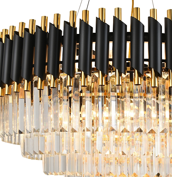 Подвесная люстра Darian DARIAN 76017/12C GOLD BLACK