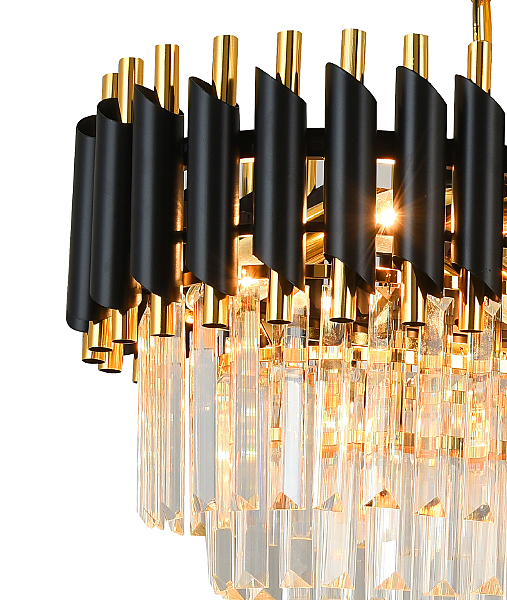 Подвесная люстра Darian DARIAN 76017/8C GOLD BLACK