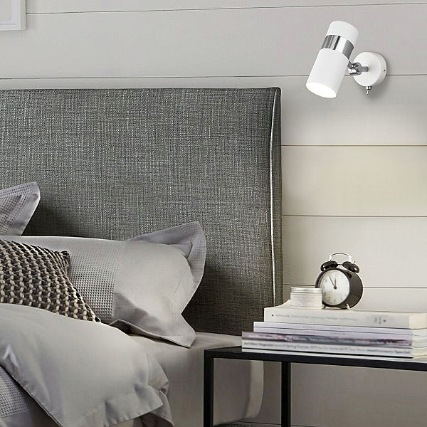 Светильник спот Viero 20096/1 белый/ хром