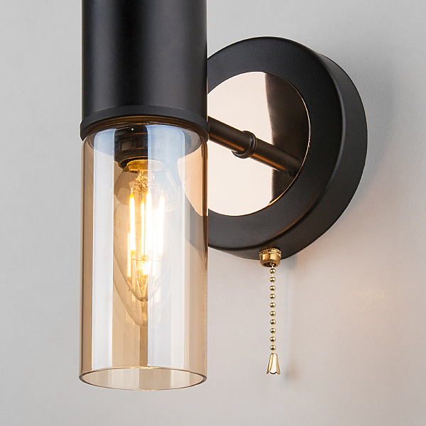 Настенное бра Tesoro 70125/1 черный