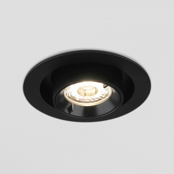 Встраиваемый светильник 9917 LED 9917 LED 10W 4200K черный матовый