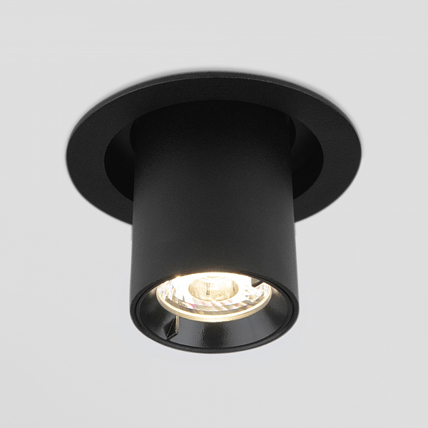 Встраиваемый светильник 9917 LED 9917 LED 10W 4200K черный матовый