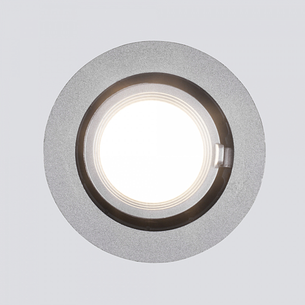 Встраиваемый светильник 9918 Led 9918 LED 9W 4200K серебро