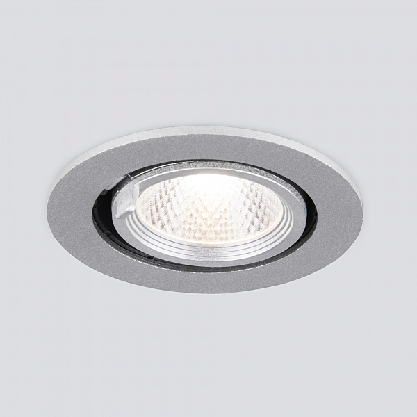 Встраиваемый светильник 9918 Led 9918 LED 9W 4200K серебро