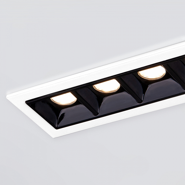 Встраиваемый светильник 9921 & 9922 & 9923 LED 9921 LED 10W 4200K белый/черный