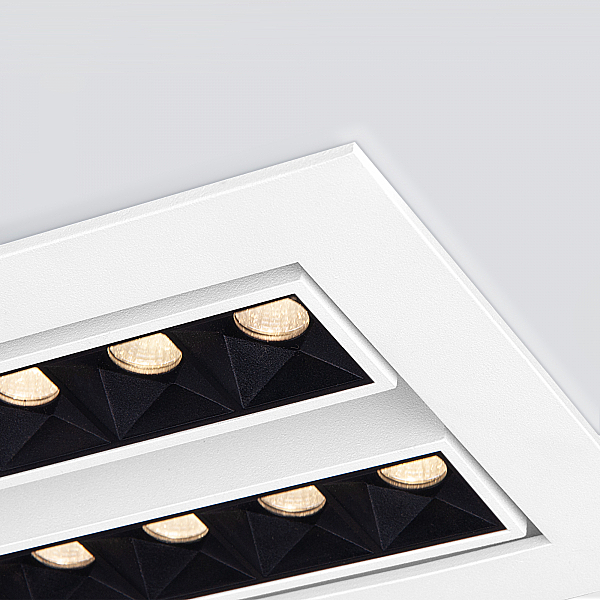 Встраиваемый светильник 9921 & 9922 & 9923 LED 9923 LED 20W 4200K белый/черный