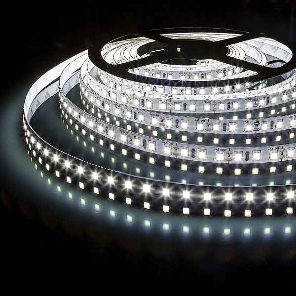 LED лента 24V 9,6W IP20 Лента светодиодная 120Led 9,6W IP20 6500K холодный белый (2835 24V 120Led 9,6W IP20) a052961