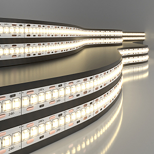 LED лента 24V 24W IP20 Лента светодиодная 240Led 24W IP20 3300K тёплый белый (2835 24V 240Led 24W IP20) a052979