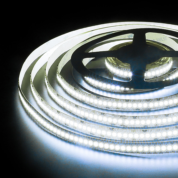 LED лента 12V 24W IP20 Лента светодиодная 240Led 24W IP20 6500K холодный белый (2835 12V 240Led 24W IP20) a050176