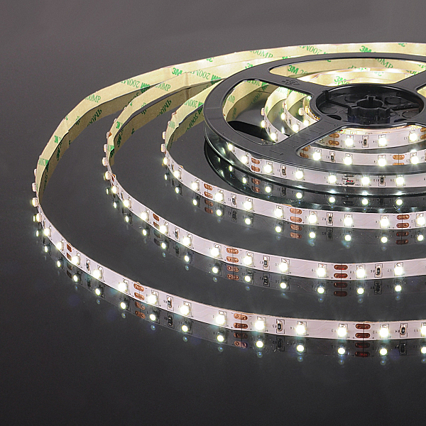 LED лента 24V 4,8W IP20 Лента светодиодная 60Led 4,8W IP20 6500K холодный белый (2835 24V 60Led 4,8W IP20) a052955