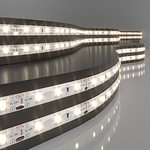 LED лента 24V 4,8W IP65 Лента светодиодная 60Led 4,8W IP65 3300K тёплый белый (2835 24V 60Led 4,8W IP65)