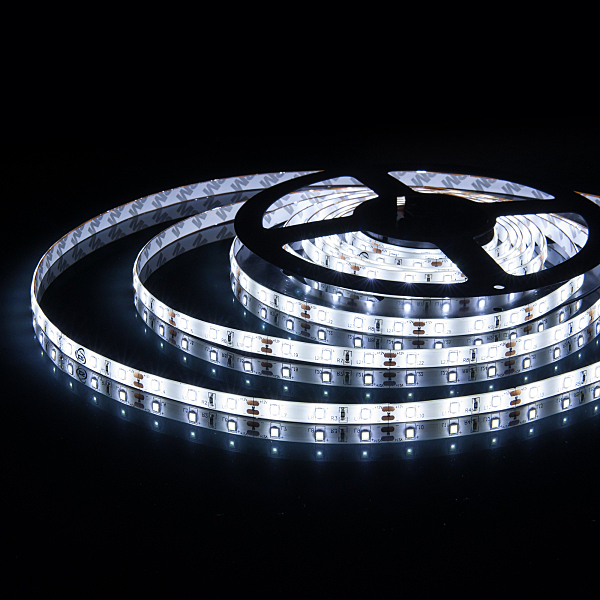 LED лента 24V 4,8W IP65 Лента светодиодная 60Led 4,8W IP65 6500K холодный белый (2835 24V 60Led 4,8W IP65) a052958