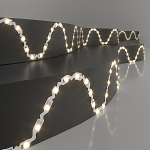 LED лента 12V 6W IP20 Лента светодиодная гибкая 60 Led 6W IP20 3300К теплый белый (S 2835 12V 60Led 6W IP20)