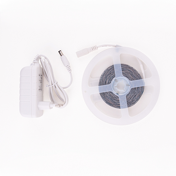 LED лента 12V 4,8W IP20 Набор светодиодной ленты 5m 2835 12V 60Led 4,8W IP20 4200K дневной белый (SLS 01 CW IP 20) a050168