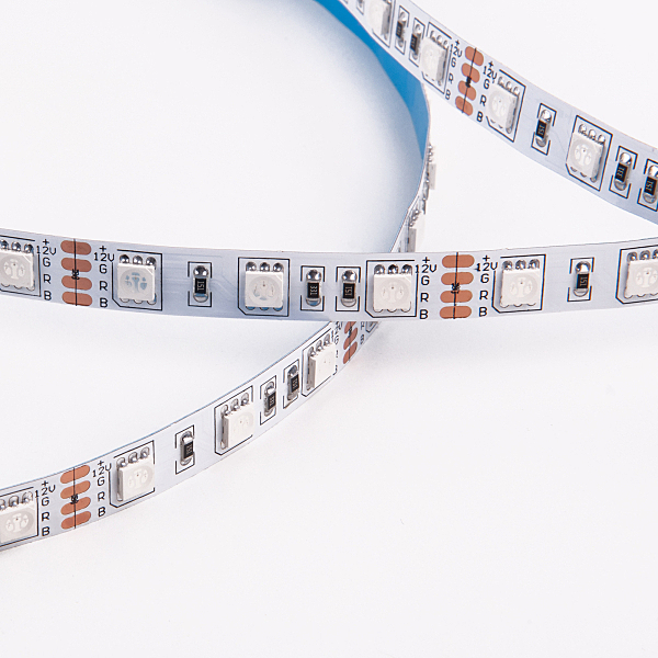LED лента 12V 14,4W IP20 Набор светодиодной ленты 5m 5050 12V 60Led 14,4W IP20 RGB мульти (SLS 01 RGB IP 20) a049845