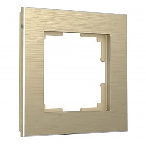 Рамка W0011711/ Рамка на 1 пост (шампань)
