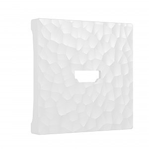 Накладка на механизм Hammer W1296001/ Накладка для розетки HDMI (белый)