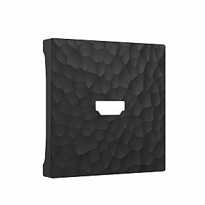 Накладка на механизм Hammer W1296008/ Накладка для розетки HDMI (черный)