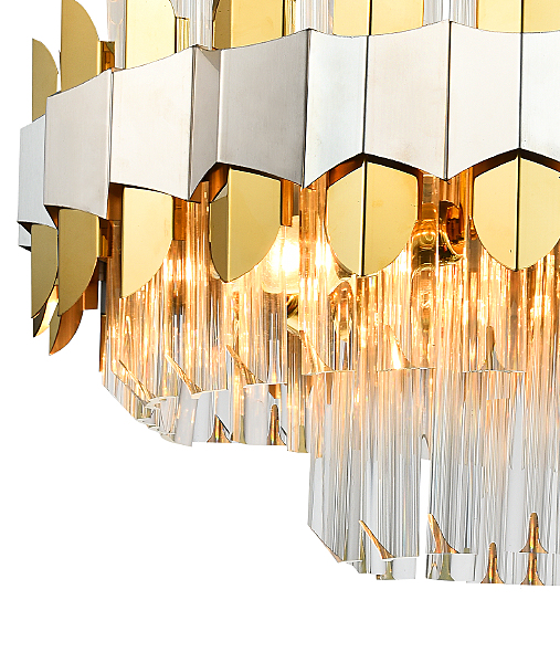 Подвесная люстра Skala SKALA 81435/8C BRASS SILVER